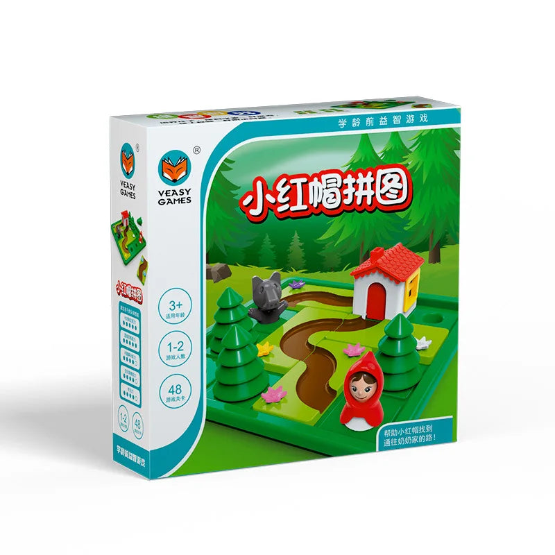 Educational Puzzle Game – Little Red Riding Hood