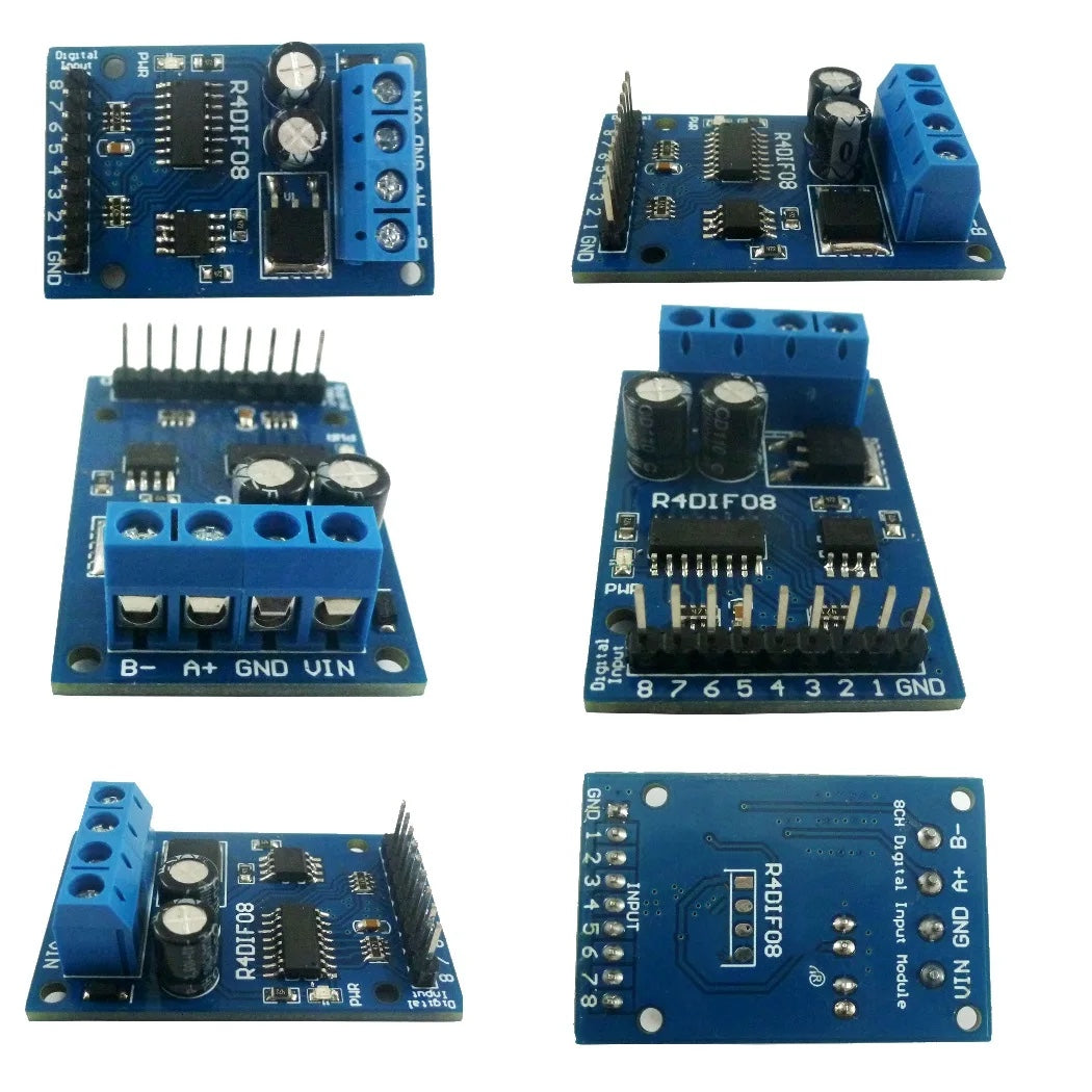 8-Channel RS485 IO Acquisition Board (TTL/CMOS)