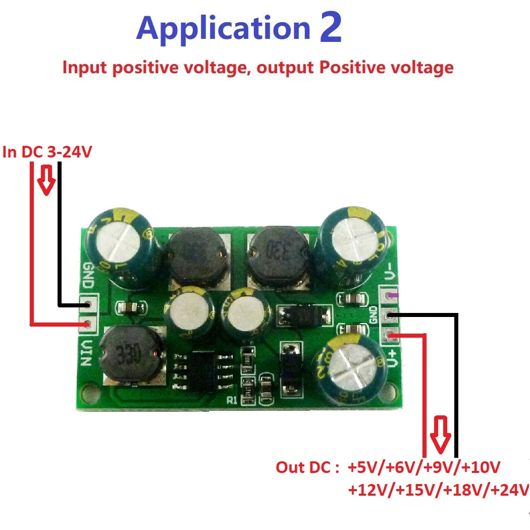 Multifunction DC Voltage Regulator (±5V–24V)