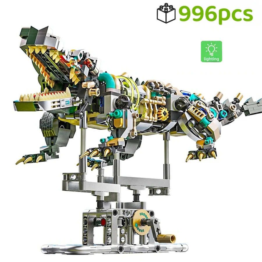 DIY Mechanical Animal Blocks – Sea & Land Creatures