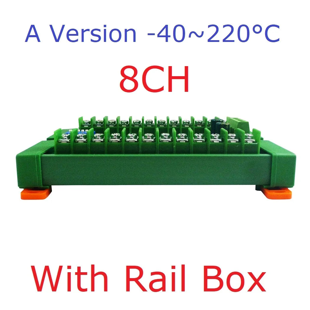 RS485 Temperature Sensor Module – 8AI, PT100/RTD