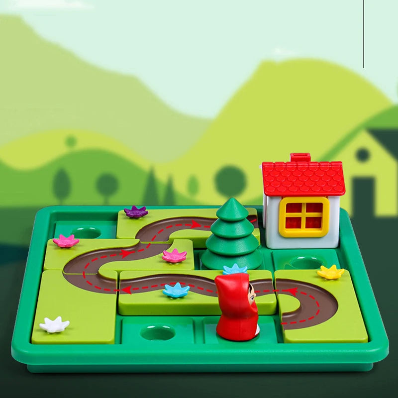 Educational Puzzle Game – Little Red Riding Hood