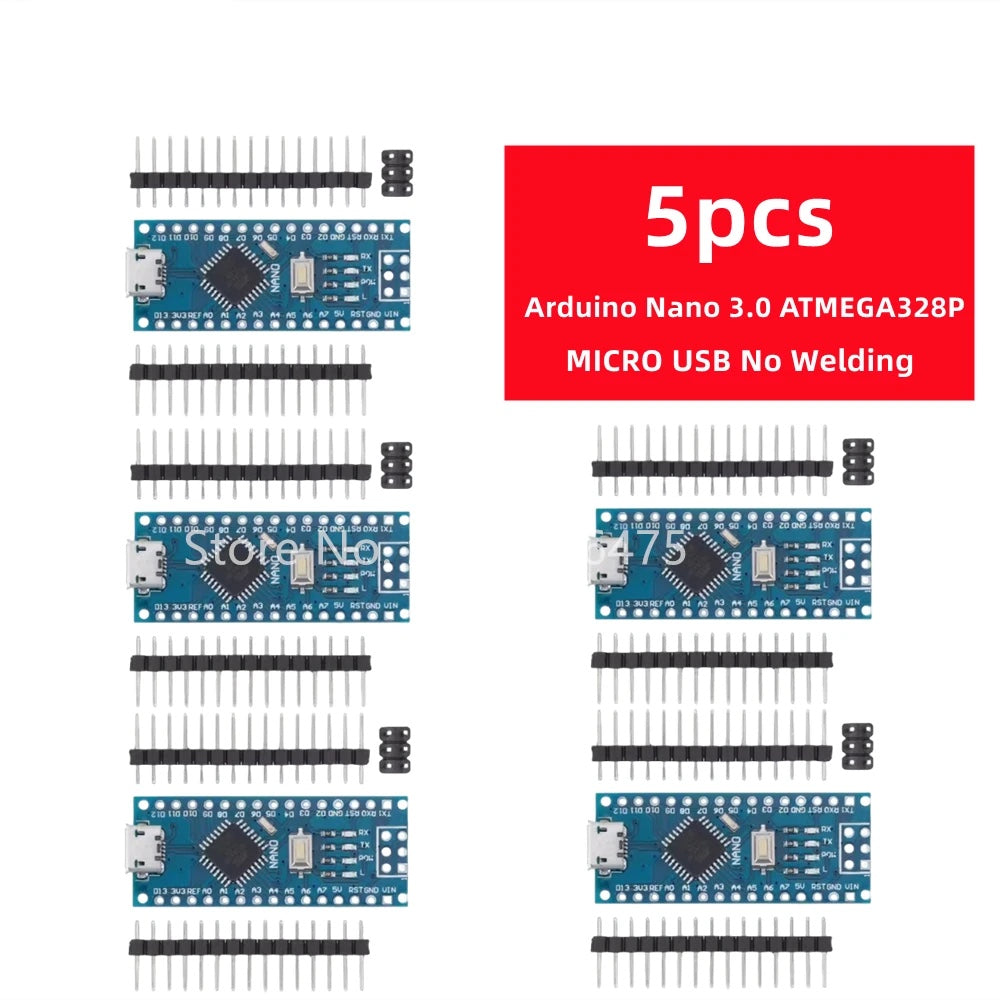 Nano 3.0 Dev Board – USB Type-C/Micro, CH340