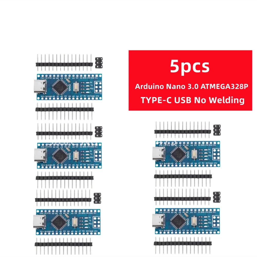 Nano 3.0 Dev Board – USB Type-C/Micro, CH340