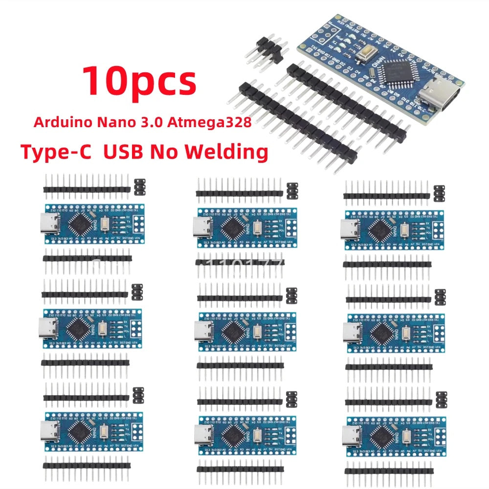 Nano 3.0 Dev Board – USB Type-C/Micro, CH340