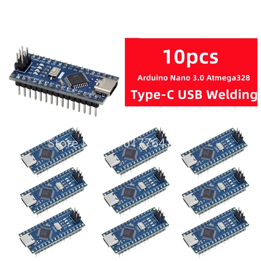 Nano 3.0 Dev Board – USB Type-C/Micro, CH340